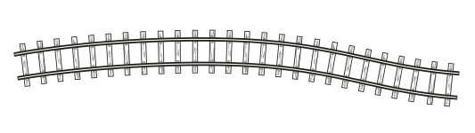 Bemo 4002000 - H0e - Flexgleis 500mm
